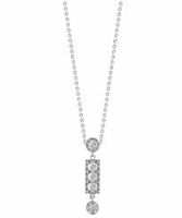 Collana Damiani Donna Belle Epoque in Oro bianco Diamante 0.33 Ct 20056263 - 20056263
